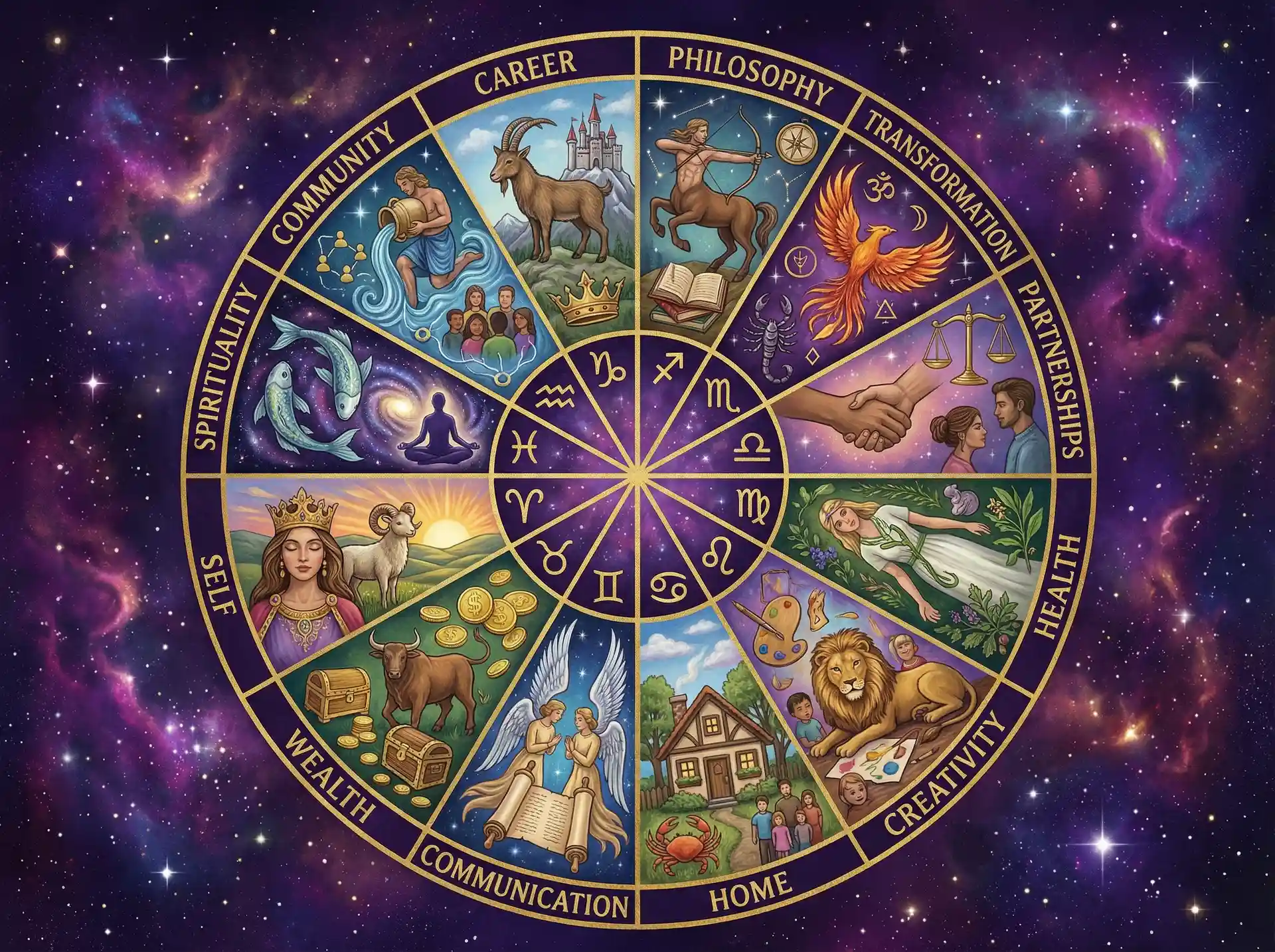 十二宫位解析 - 我想吃掉你剧情 | 占星学知识